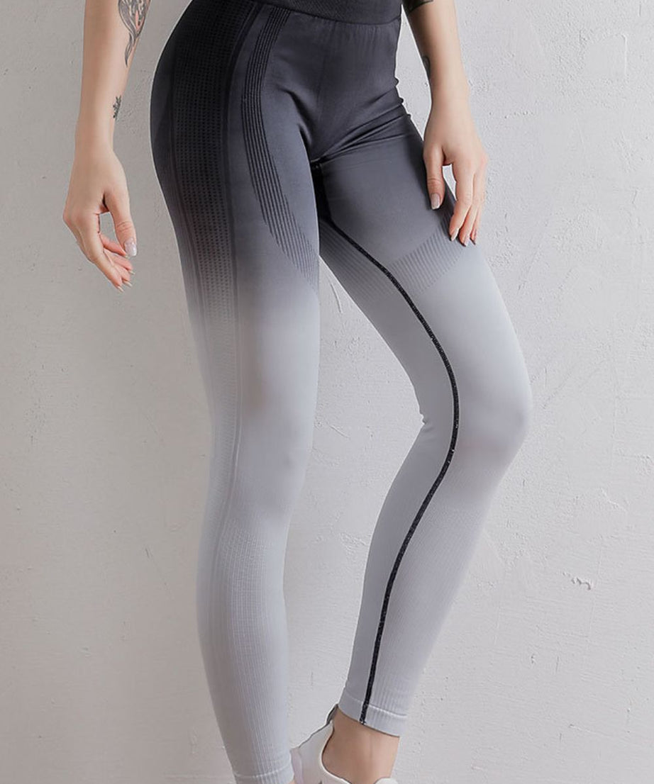 Gradient High Waist Sports Leggings