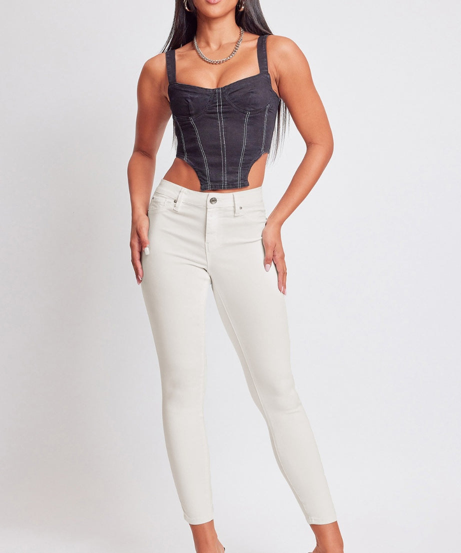 YMI Jeanswear Hyperstretch Mid-Rise Skinny Jeans